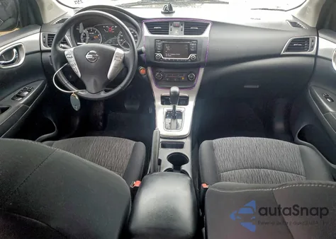 2015 Nissan Sentra S z USA, uszkodzony, nr VIN 3N1AB7AP9FY377947